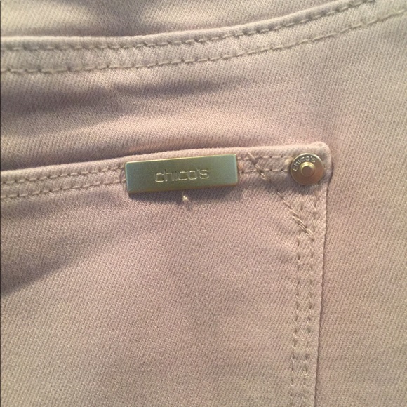 Chico's Denim - Chico’s like new-used tan so slimming